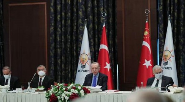 Erdoğan milletvekilleri ile kahvaltıda bir araya geldi