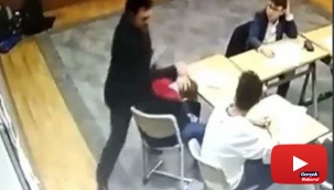 Erkek öğrencilere şiddet uygulayan görevli gözaltına alındı