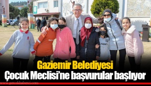 Gaziemir Belediyesi Çocuk Meclisi’ne başvurular başlıyor