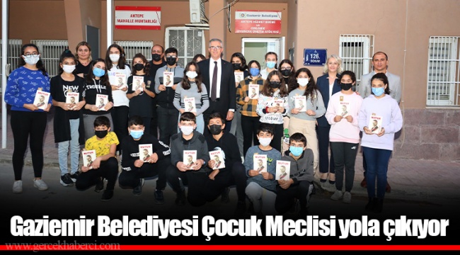 Gaziemir Belediyesi Çocuk Meclisi yola çıkıyor