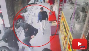 Husumetlisine sokak ortasında ateş açtı, saldırı anı kameraya yansıdı