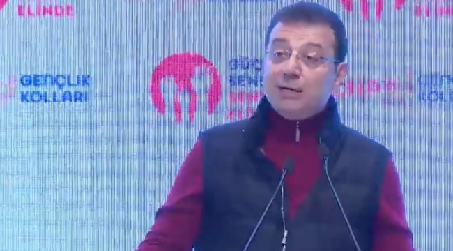 İmamoğlu: Yolumuz çok dikenli ama gençliğimiz var