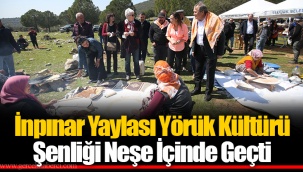 İnpınar Yaylası Yörük Kültürü Şenliği Neşe İçinde Geçti