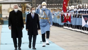 İsrail Cumhurbaşkanı Herzog ve Cumhurbaşkanı Erdoğan bir araya geldi