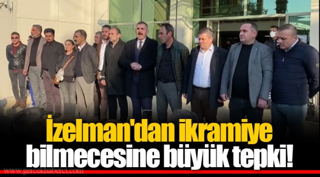 İzelman'dan ikramiye bilmecesine büyük tepki!