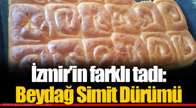 İzmir’in farklı tadı: Beydağ Simit Dürümü