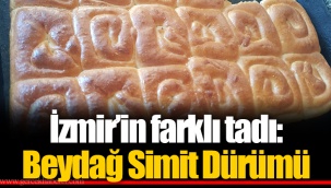İzmir’in farklı tadı: Beydağ Simit Dürümü