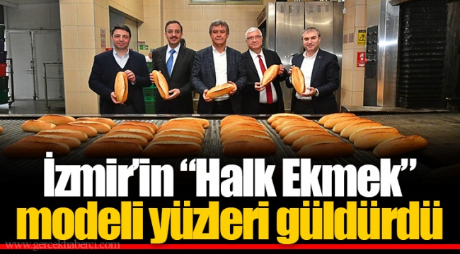 İzmir’in “Halk Ekmek” modeli yüzleri güldürdü