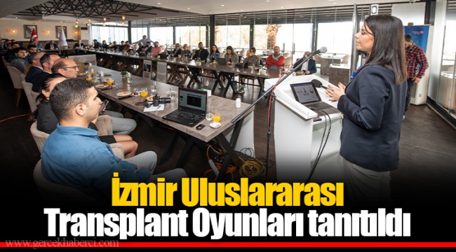 İzmir Uluslararası Transplant Oyunları tanıtıldı
