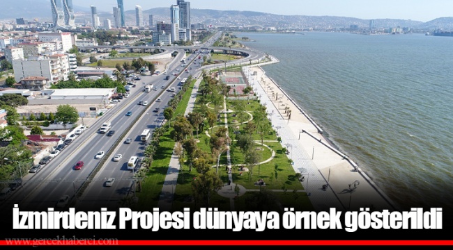 İzmirdeniz Projesi dünyaya örnek gösterildi