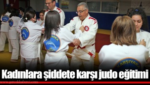Kadınlara şiddete karşı judo eğitimi