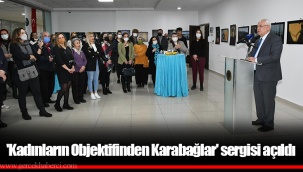'Kadınların Objektifinden Karabağlar' sergisi açıldı