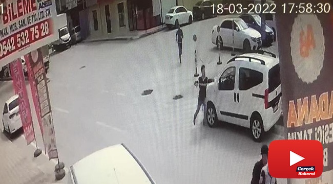 Kapkaç zanlılarını böyle kovaladı