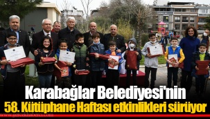 Karabağlar Belediyesi'nin 58. Kütüphane Haftası etkinlikleri sürüyor