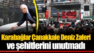 Karabağlar Çanakkale Deniz Zaferi ve şehitlerini unutmadı