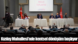 Kızılay Mahallesi’nde kentsel dönüşüm başlıyor