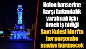 Kolon kanserine karşı farkındalık yaratmak için örnek iş birliği