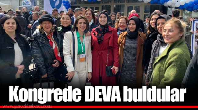 Kongrede DEVA buldular