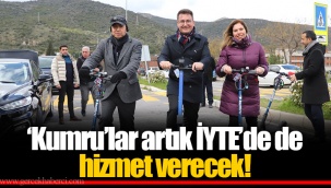 ‘Kumru’lar artık İYTE’de de hizmet verecek!