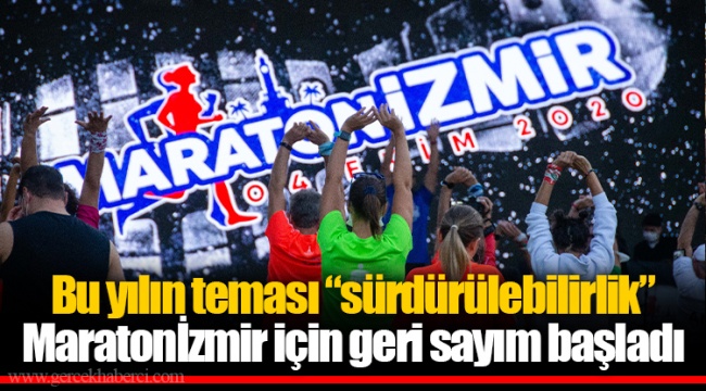 Maratonİzmir için geri sayım başladı