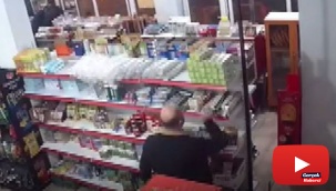 Markette ilginç hırsızlık
