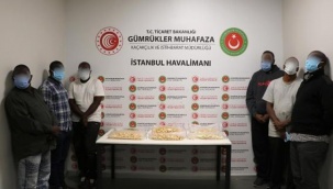 Midelerinden 11 kilo kokain çıktı