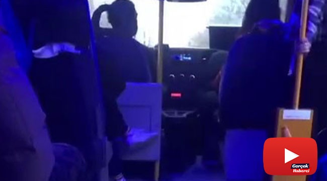 Minibüs şoföründen hamile yolcuya azar