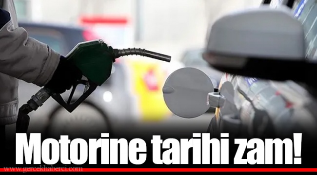 Motorine tarihi zam!