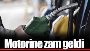 Motorine zam geldi