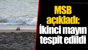 MSB açıkladı: İkinci mayın tespit edildi