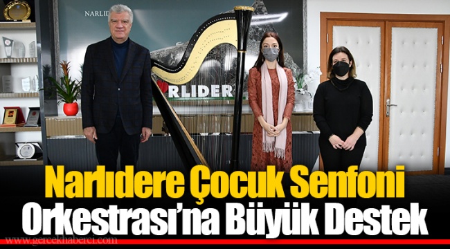 Narlıdere Çocuk Senfoni Orkestrası’na Büyük Destek