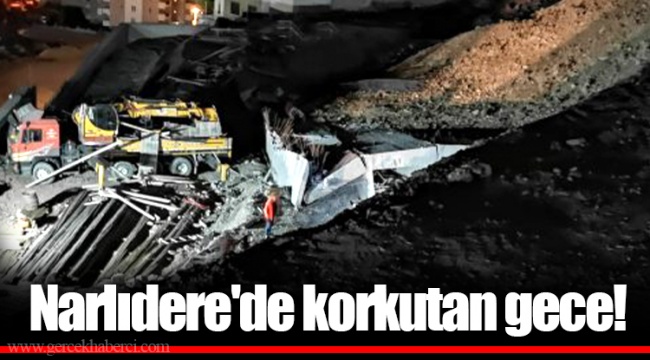 Narlıdere'de korkutan gece!