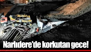 Narlıdere'de korkutan gece!