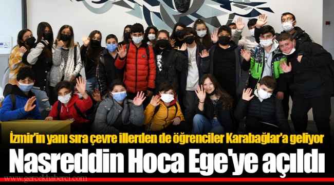 Nasreddin Hoca Ege'ye açıldı