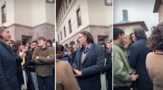 Öğrencinin üzerine yürümüştü: Öğrenci Dekanı Yiğit Sayın özür diledi