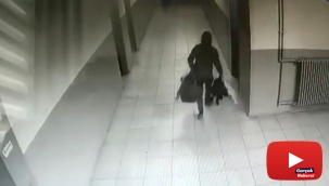 Okul soyan hırsız kamerada: Çaldıklarının parasıyla uyuşturucu satın aldı