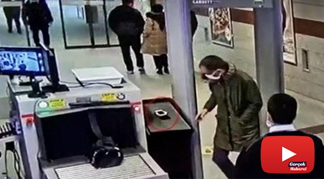 Telefon hırsızının rahatlığı ‘pes' dedirtti