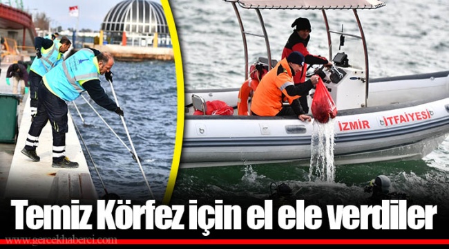 Temiz Körfez için el ele verdiler