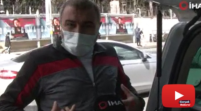 Turistleri almayan taksici yakalanınca polise isyan etti