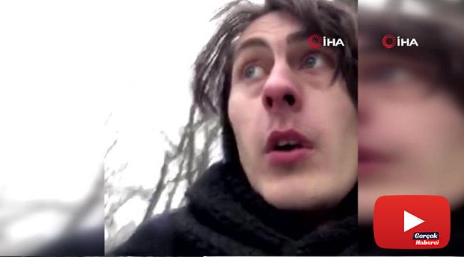 Türk genci bombalama anını görüntüleyip dehşeti yaşadı