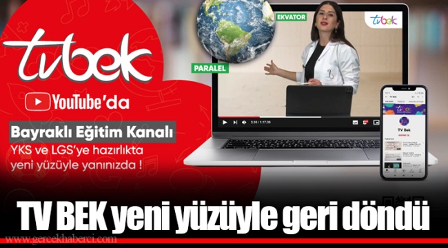 TV BEK yeni yüzüyle geri döndü