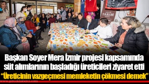 “Üreticinin vazgeçmesi memleketin çökmesi demek”