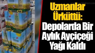 Uzmanlar Ürküttü: Depolarda Bir Aylık Ayçiçeği Yağı Kaldı