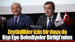 Zeytinlikler için bir dava da Kıyı Ege Belediyeler Birliği’nden