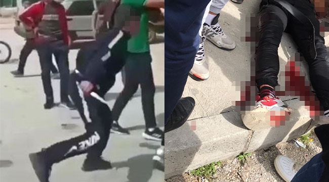 14 yaşındaki çocuk, lise öğrencisini okulun önünde defalarca bıçakladı