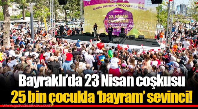 25 bin çocukla ‘bayram’ sevinci!