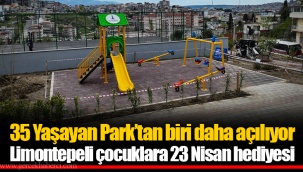35 Yaşayan Park’tan biri daha açılıyor