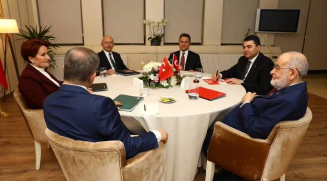 6 muhalefet lideri kritik zirve için bir arada