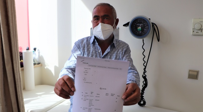 98 kere korona testi oldu, profesör bile şaşırdı