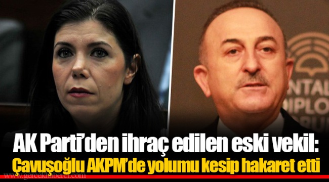 AK Parti’den ihraç edilen eski vekil: Çavuşoğlu AKPM’de yolumu kesip hakaret etti